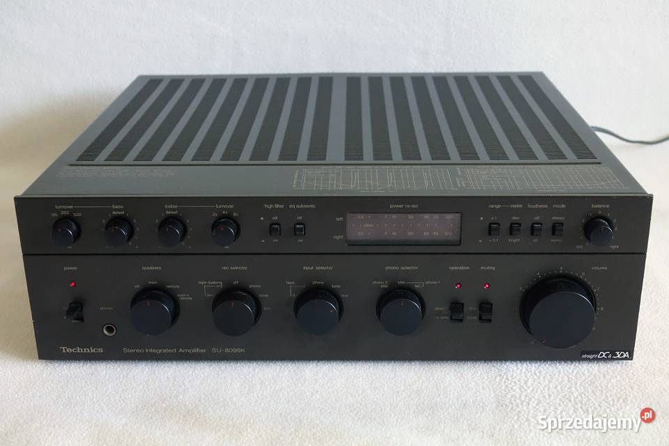 Technics SU8099K HiEnd Amp Kraków