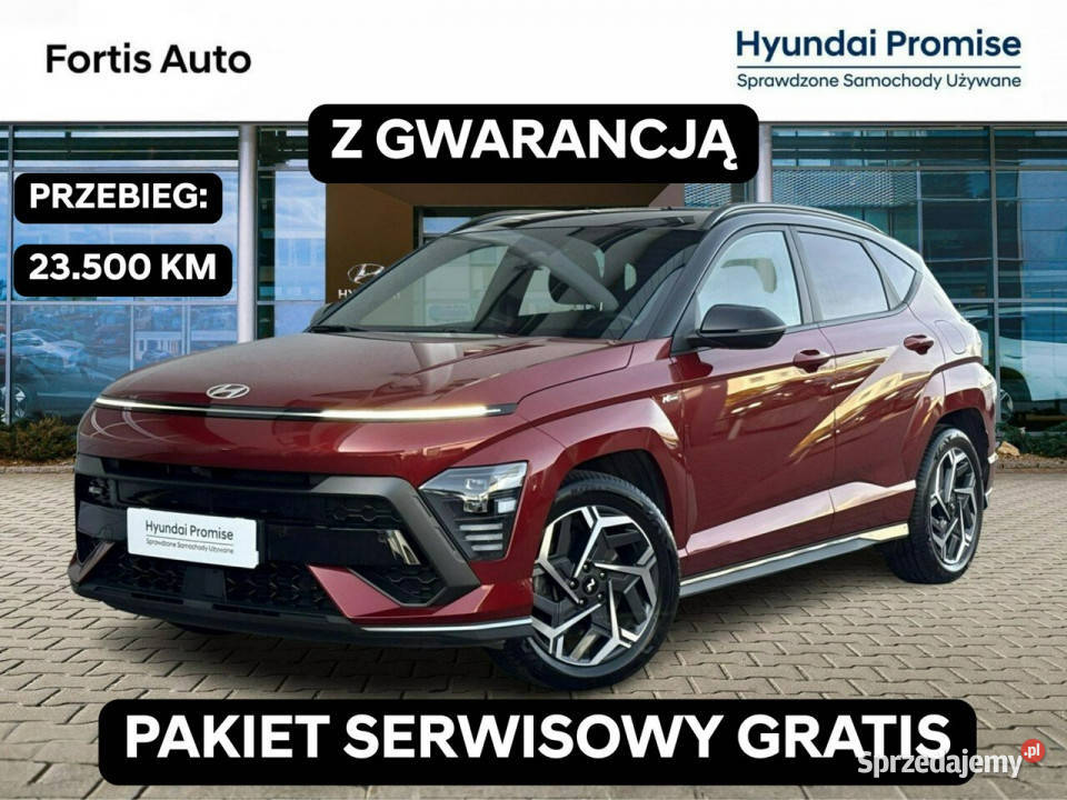 Hyundai Kona 16 TGDi 198 4WD NLine 7DCT Salon system Start-Stop Kona Bydgoszcz