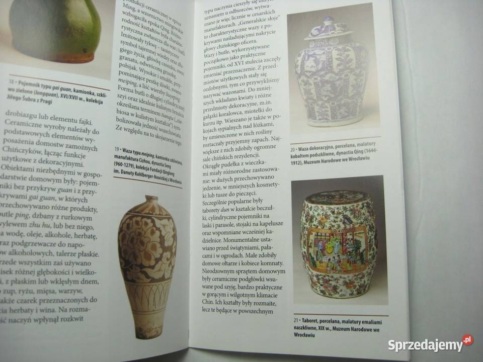 Barwy i kształty CERAMIKA CHIŃSKA sztuka, kultura i etnologia Osięciny