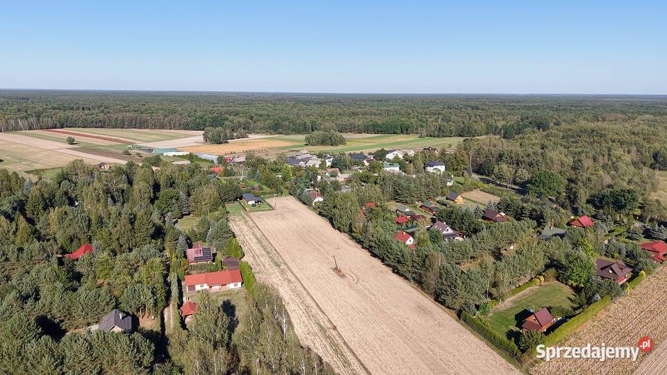 Działka 3013 m w Jedlance jeziora i lasu 70m Sprzedaż lubelskie Jedlanka