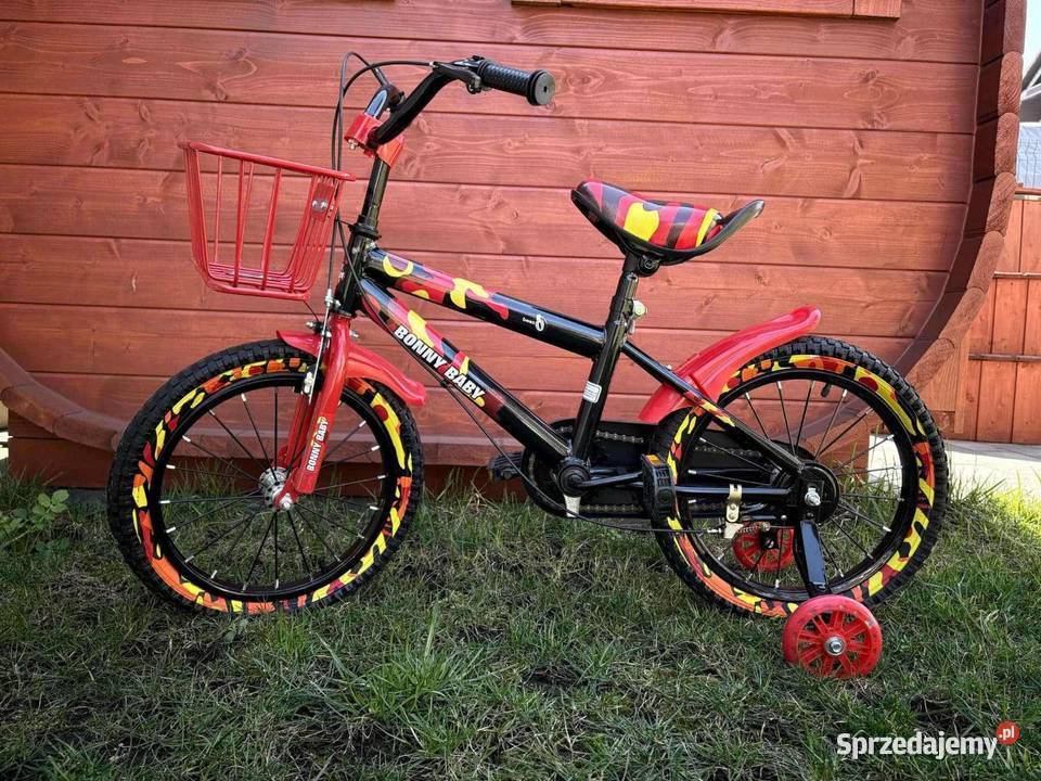 Rowerek czerwony 16 sprzedam