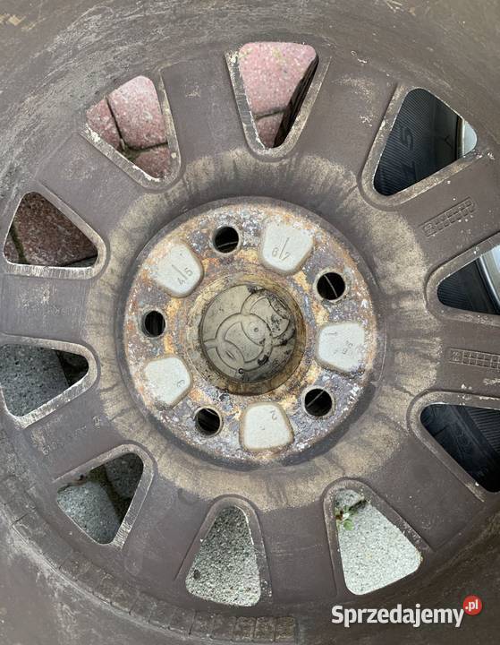 Sprzedam Alufelgi Audi 5x112 opony zimowe 15 Dębica