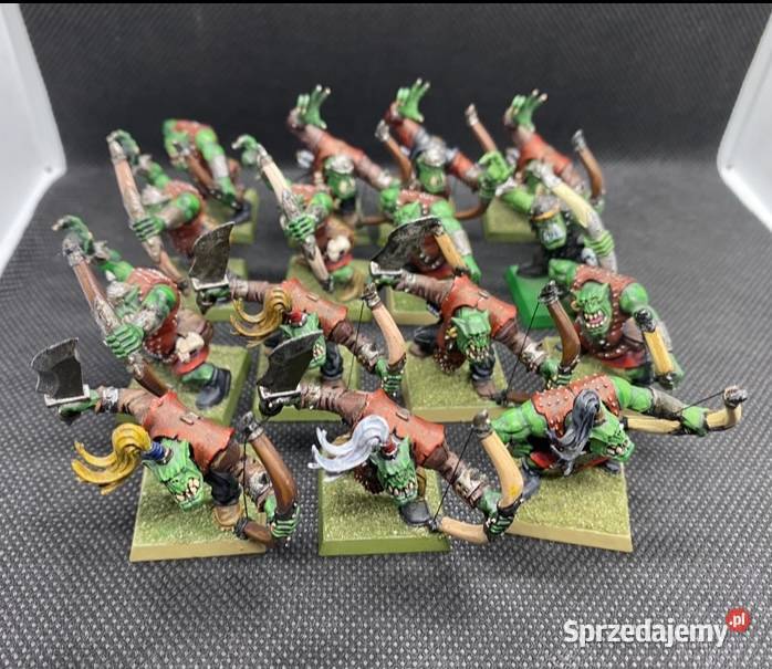 Warhammer Fantasy Battle Orc Arrer Boyz zestaw Gdańsk sprzedam