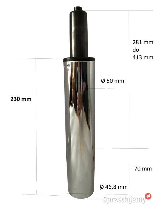 Siłownik podnośnik fotela krzesła 230mmm MOCNY Sanok