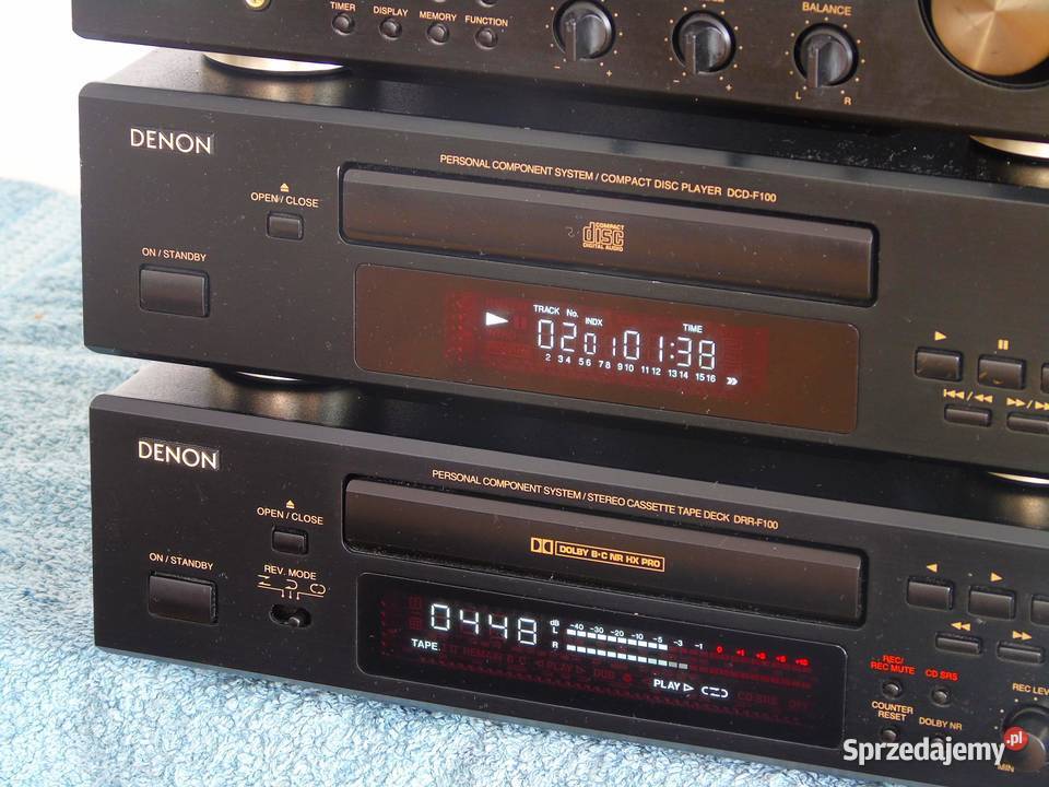 Wieża Denon Amplituner RDS CD Mag AUX PHONO Jasło sprzedam