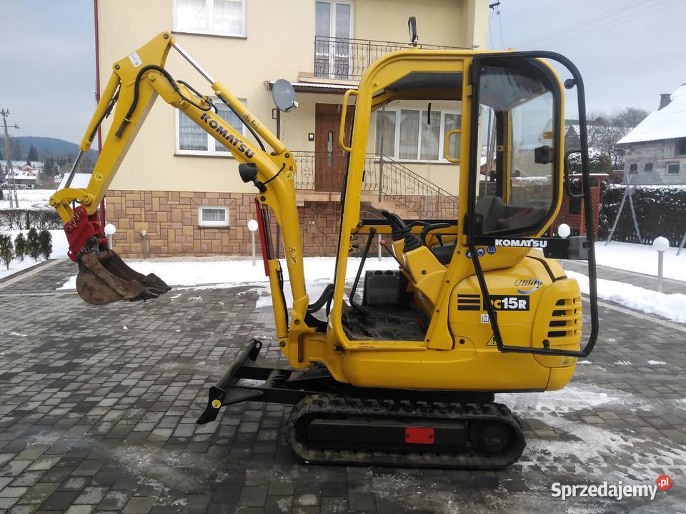 Minikoparka Komatsu pc 15 17t Średnia Wieś