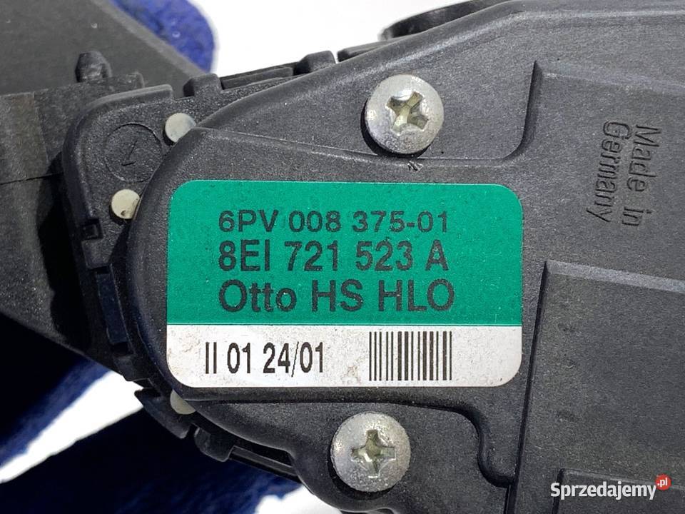 POTENCJOMETR GAZU AUDI A4 B6 8E1721523A 20 130 osobowe podkarpackie