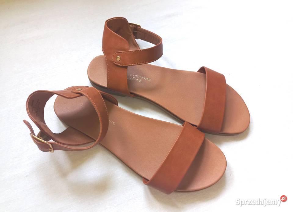Sandały brązowe Damskie r 39 Dorothy Perkins skóra ekologiczna Białystok