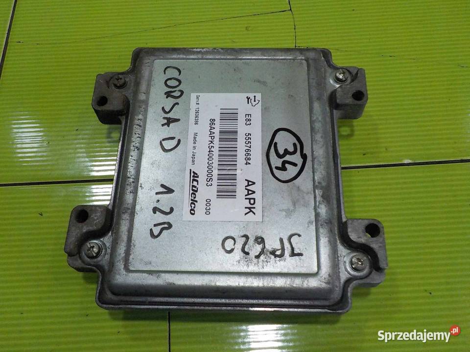 OPEL CORSA D 12 B 10r sterownik komputer silnika Suków sprzedam