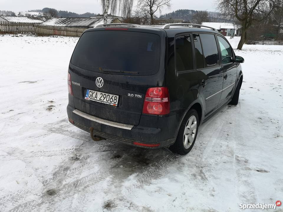 sprzedam vw touran lift dsg 7osobowy 2000cm3 Sierakowice sprzedam