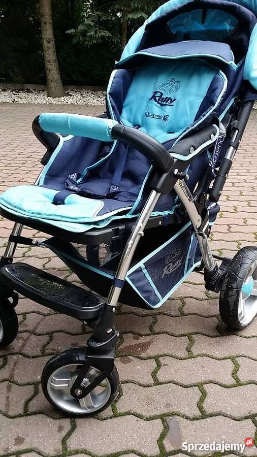 Wózek Quatro Rally przekładana rączka