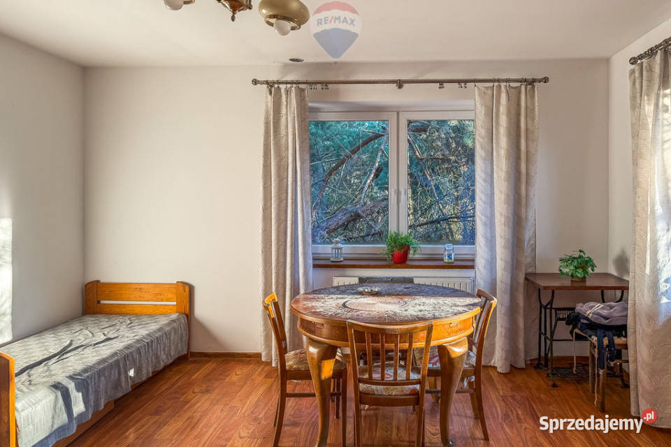 Dom z dużą działką lesie Kębliny g Zgierz