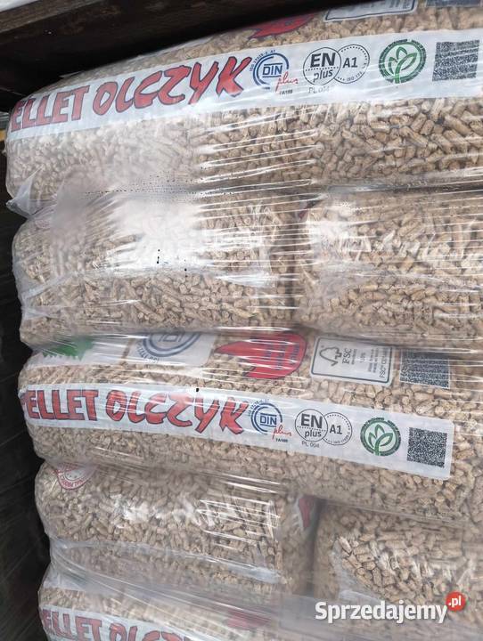 Pellet drzewny 6 mm workowany OLCZYK EN plus A1 Bolesław