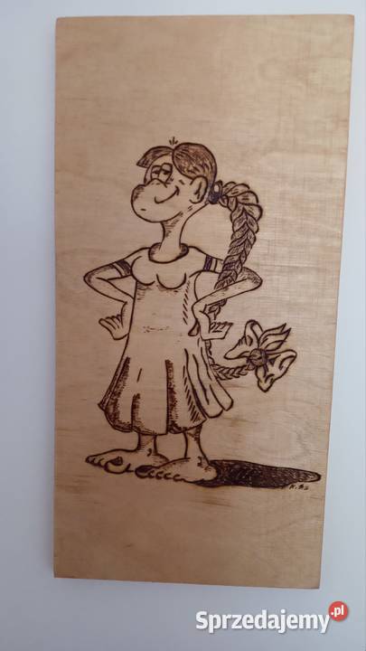 Obraz wypalany pirografia Bale