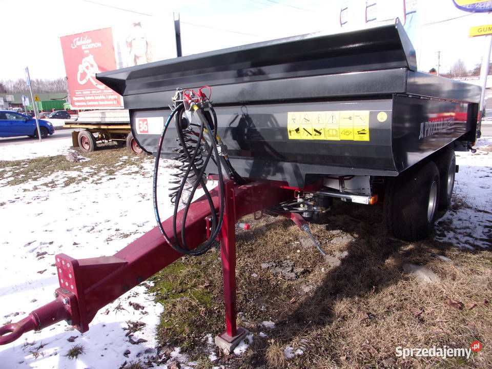 Przyczepa budowlana tandem T6794M 85tony PRONAR Opoczno sprzedam