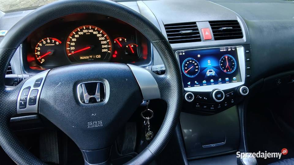 Honda Accord 7 VII 20 LPG Samochód osobowy wielofunkcyjna kierownica Dmosice