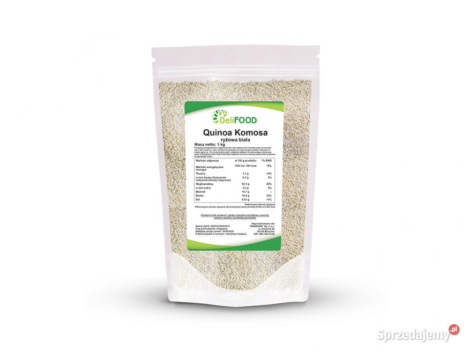 Quinoa komosa ryżowa biała 1000g Brzozów