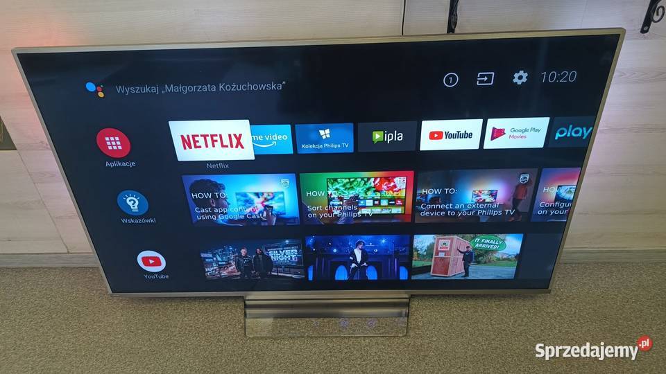 Telewizor PHILIPS 65 LED 4K Smart TV Katowice