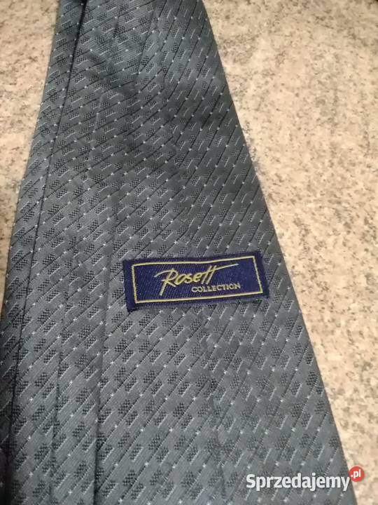 Krawat męski ciemny Dla mężczyzn Łódź