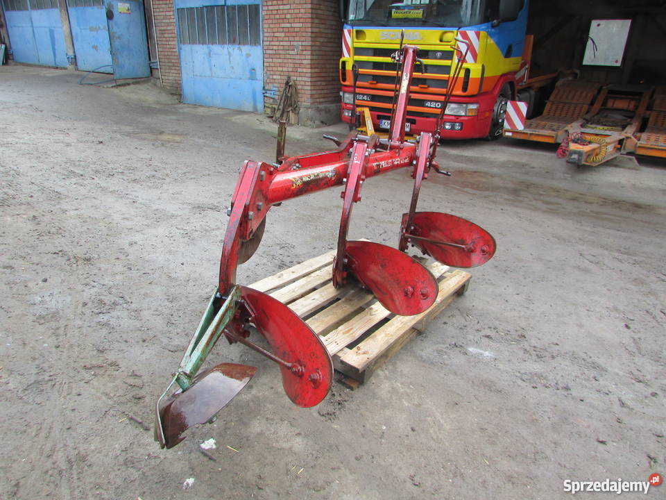 Pług zagonowy KVERNELAND 3 skibowy z Austrii małopolskie Miechów