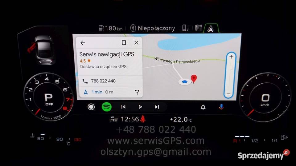 Aktualizacja nawigacji GPS fabrycznych mapy TIR Olsztyn usługi it