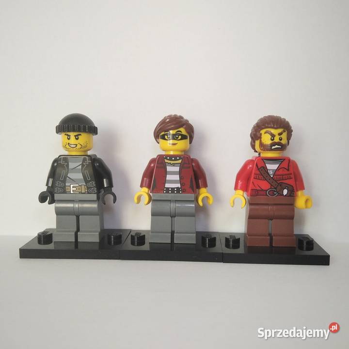 Lego City Złodzieje pakiet 3 figurek 8 Kłaj sprzedam