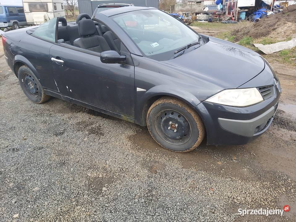Maska błotnik zderzak dach megane 2 cabrio Słubice