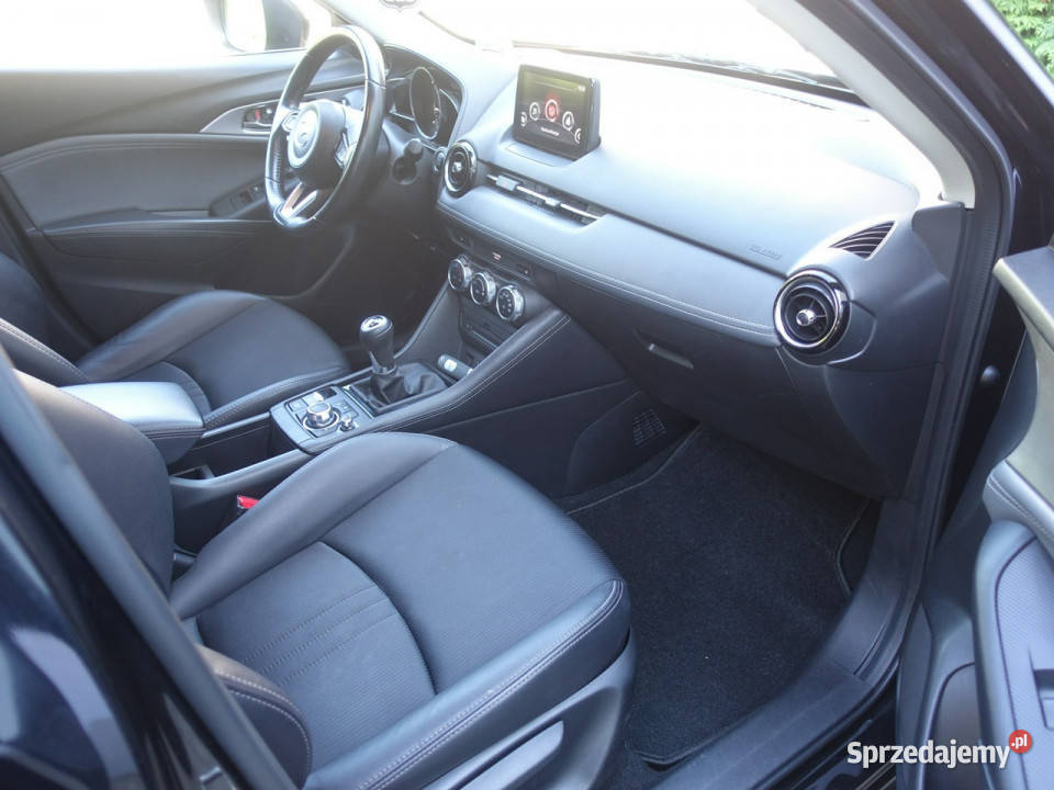 Mazda CX3 20i Navi Alu Full Led Półskóra czarny śląskie Częstochowa sprzedam