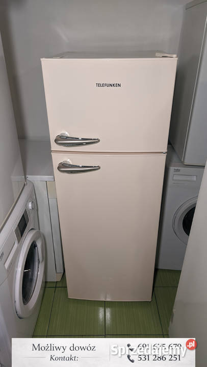 Lodówka w stylu retro Telefunken pojemność 212 wolnostojące kujawsko-pomorskie