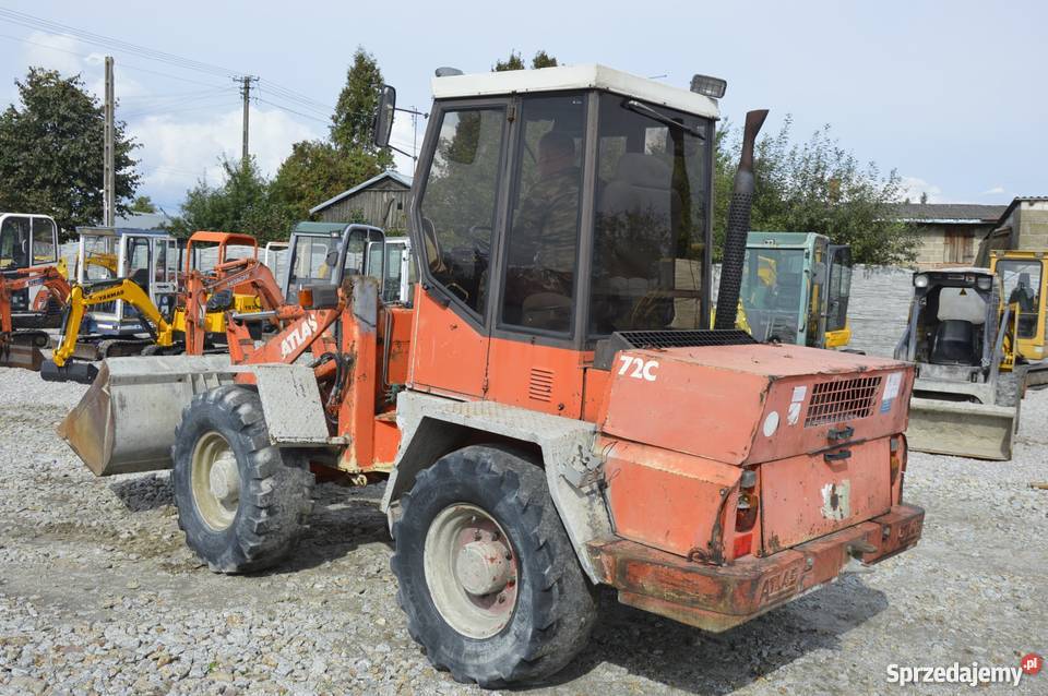 Ładowarka ATLAS 72C ŁŻYKA WIDŁY 1991r OKAZJA 65