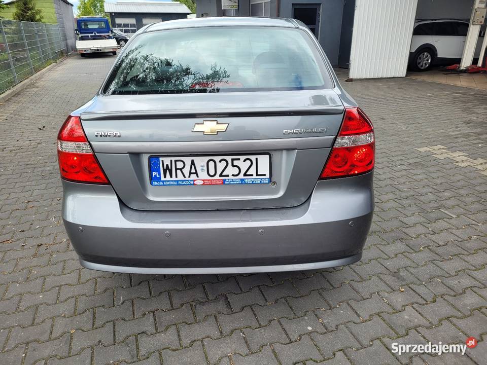Chevrolet Aveo 2009 r import niemcy 134000 klima czujnik parkowania Pionki