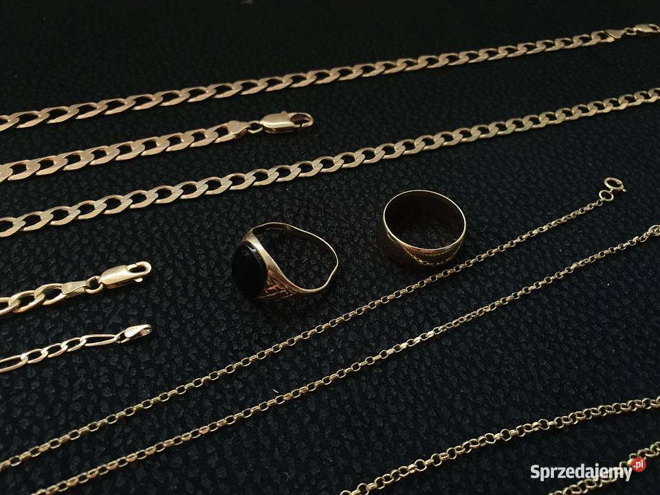 Złoto 375 76 gram pancerka bransoletka łańcuszek Mikołów sprzedam