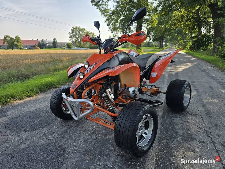 Quad Shineray 250cc 41r Ciecz Duża Rama Alufelgi łańcuch Kruszwica
