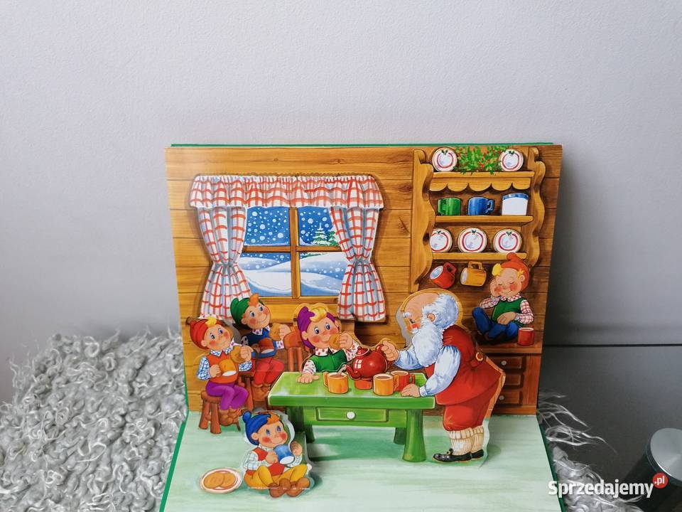 KSIĄŻECZKA ROZKŁADANKA 3D ŚWIĄTECZNE PREZENTY łódzkie Łódź