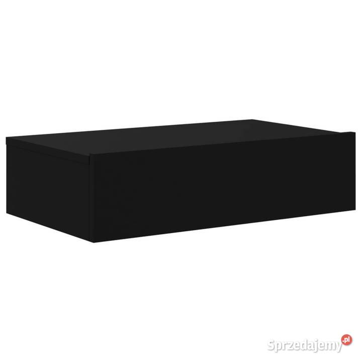 Szafka telewizyjna z LED czarna 60x35x155 Warszawa