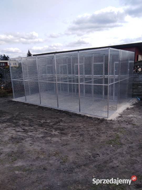 Zestaw wolier woliera aluminiowa małopolskie sprzedam