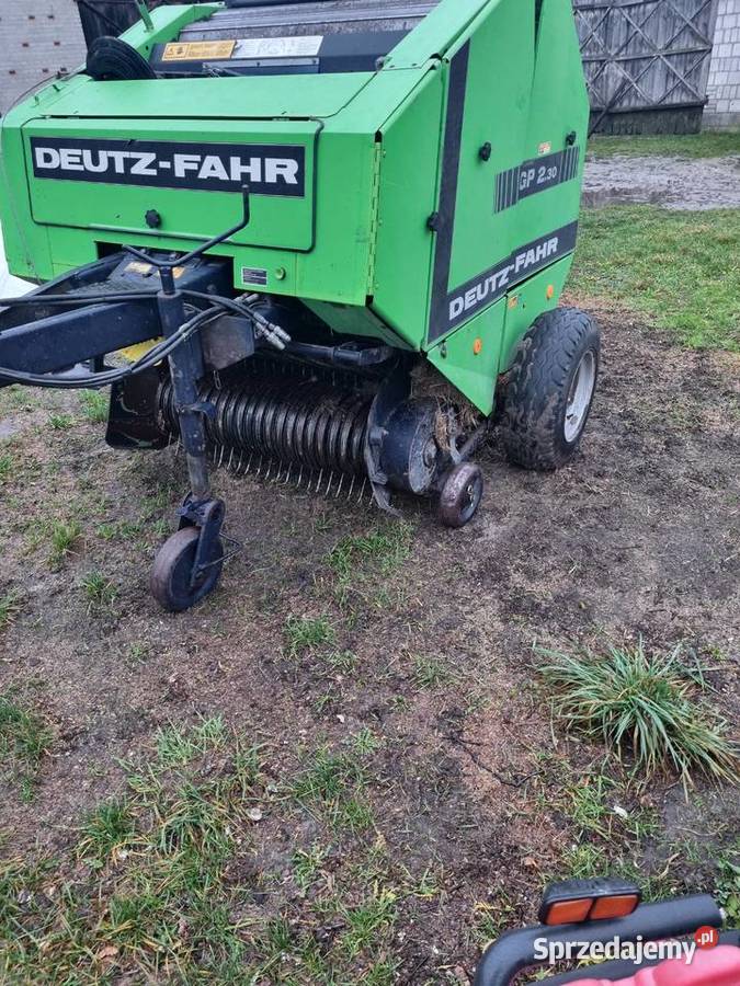 Prasa deutz fahr GP 230 nie vicon krone case lubelskie Stoczek Łukowski