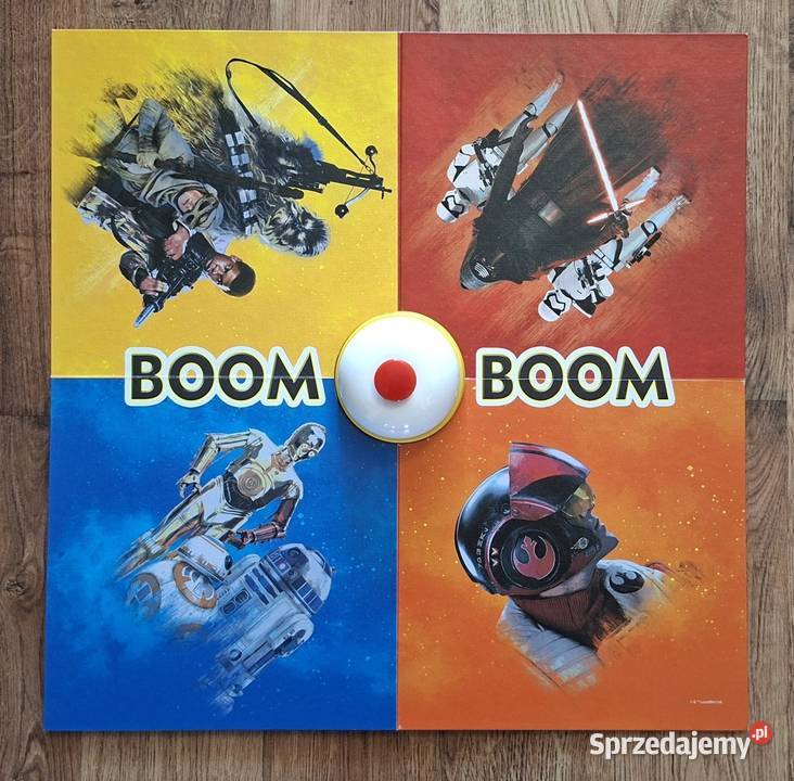 Star Wars Boom Boom Przebudzenie Mocy gra Wiek od 6 Zielona Góra