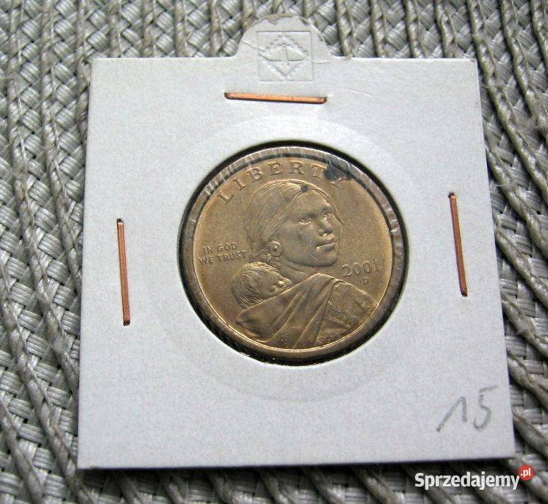 USA 1 Dollar 2001r Sacajawea Kalisz sprzedam