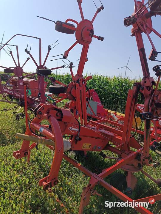 przetrząsacz pająk KUHN GF 6401 pottinger claas Borzęciczki