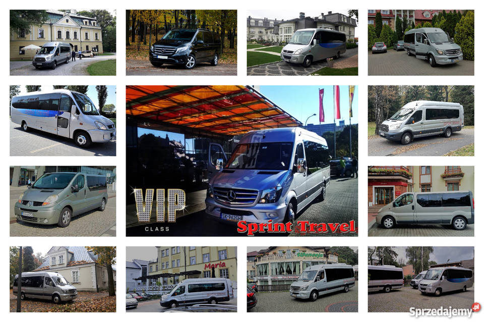 Wynajem busów z kierowcą przewóz osób bus Vip Chorzów