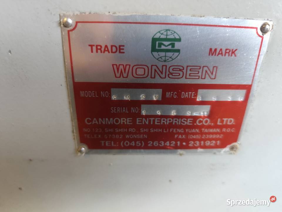 Frezarka uniwersalna do metalu wiertarka