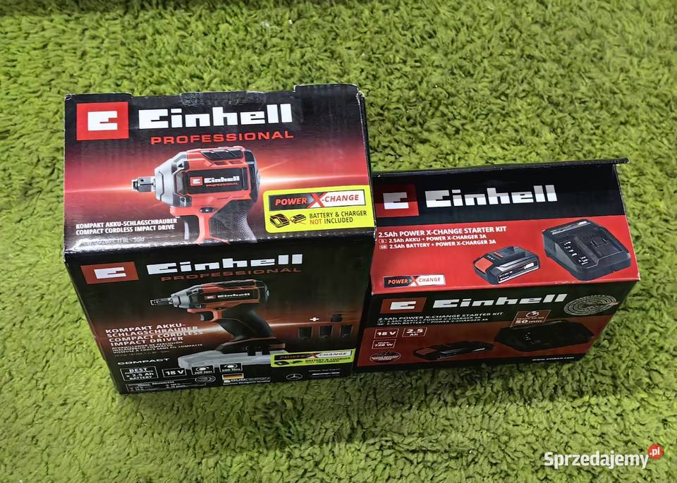 Klucz udarowy Einhell Professional Profesjonalna Inczew