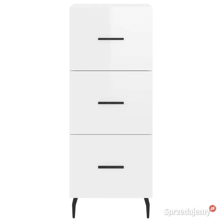 Szafka biała połysk 345x34x90 materiał Pozostałe mazowieckie Warszawa