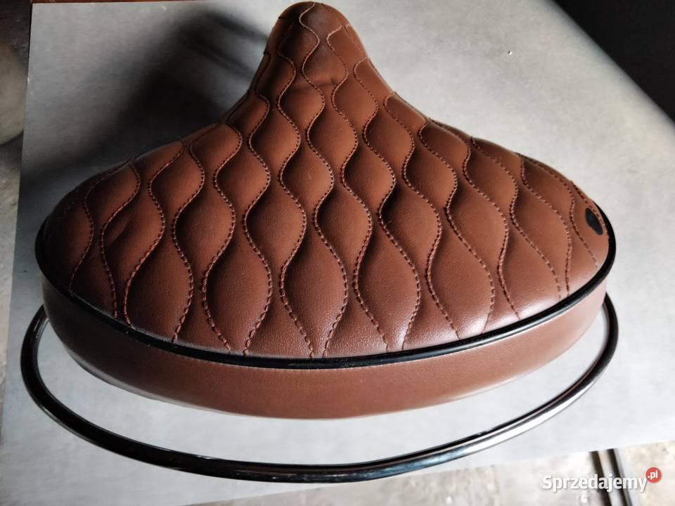 Siodełko rowerowe Velo Diamond brązowe zachodniopomorskie Dębno