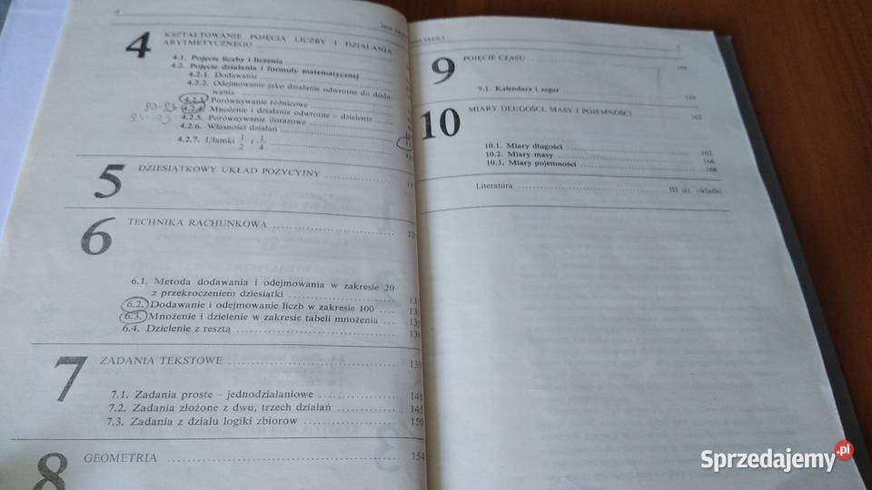 Nauczanie matematyki w klasie pierwszej i Gdańsk