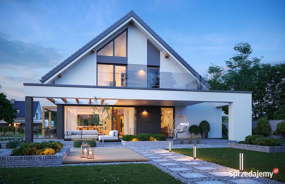 Projekt domu Amber lustro NOWY Dom i Ogród Bochnia