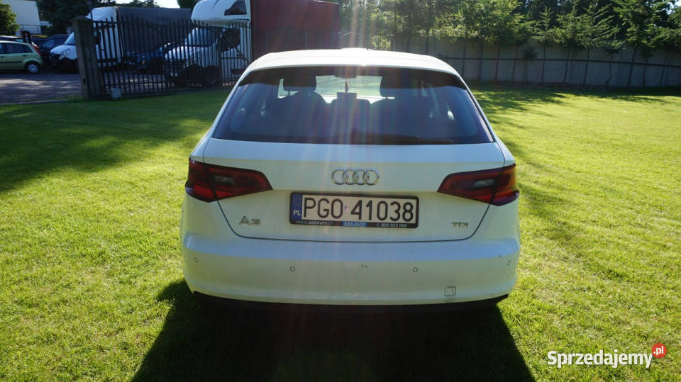Audi A3 Sportback piękna Gwarancja 8V 2012 110KM lubuskie Zielona Góra sprzedam