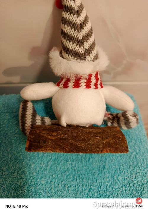 dekoracja świąteczna bałwanek Łódź