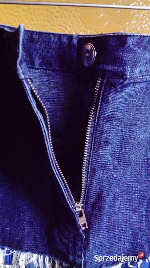 spódnica z karczkiem jeansowym mazowieckie Warszawa